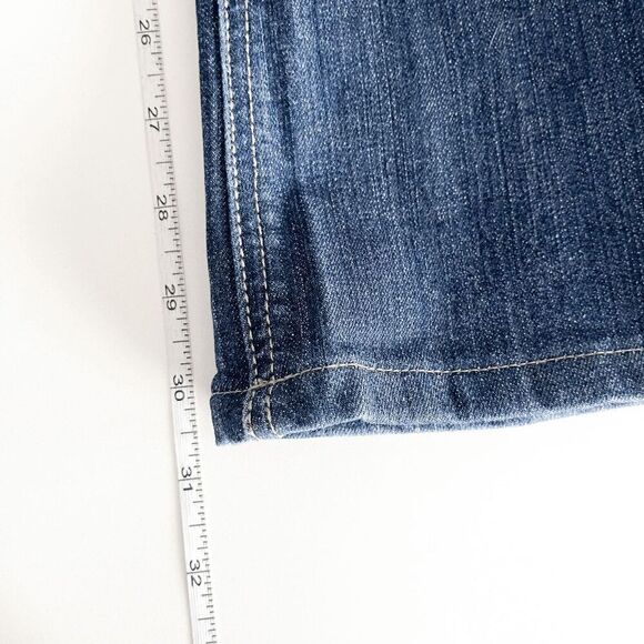 White House Black Market Womens Denim Contour Medium Wash Bootcut Jeans Blue 4R - Picture 8 of 10